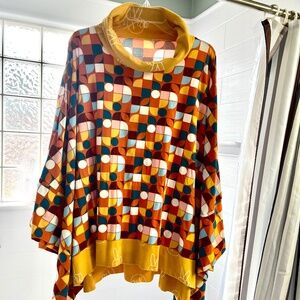 Colorful Poncho (One Size)